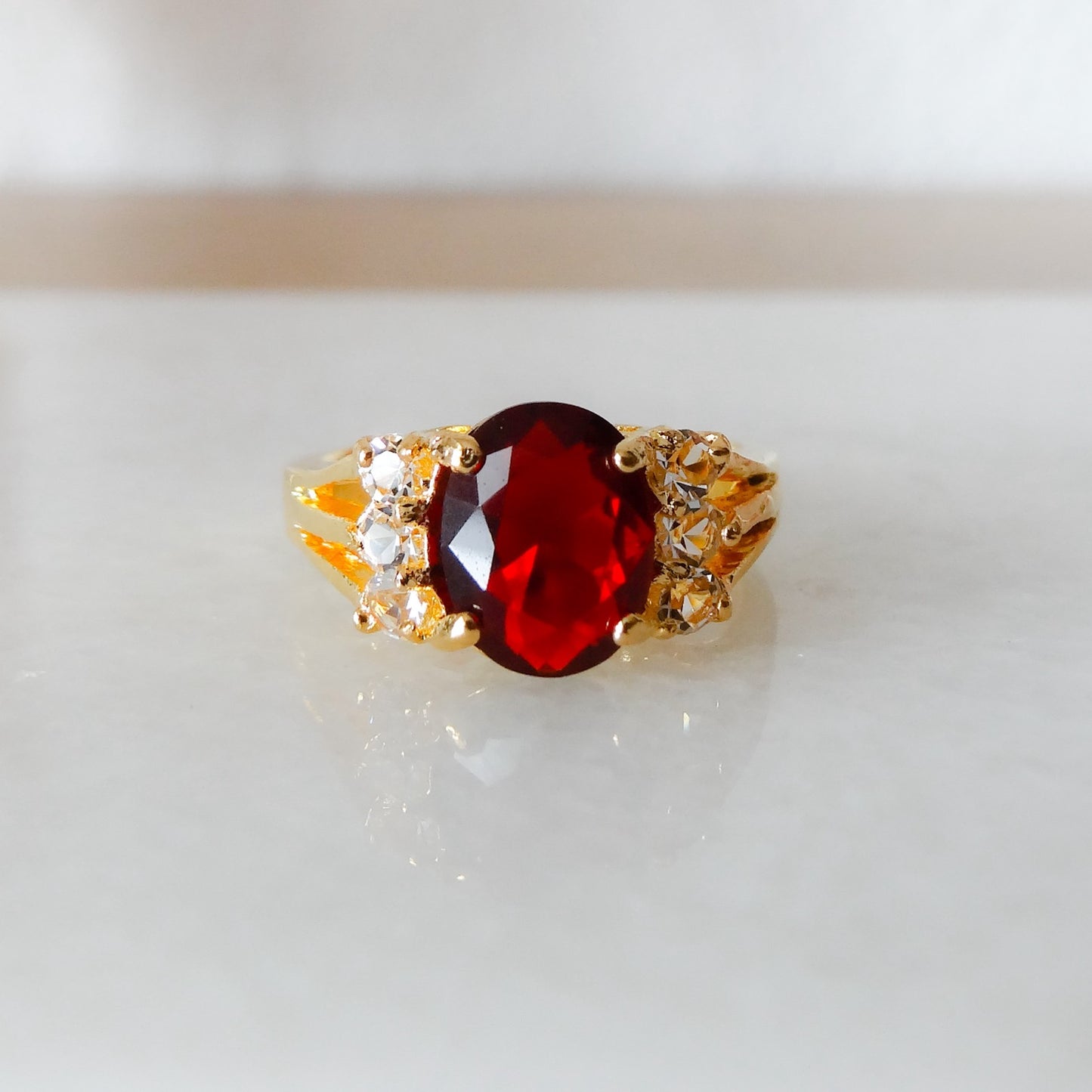 Falak | Kleursteen ring