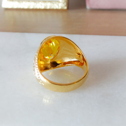 Flame | Heren statement ring