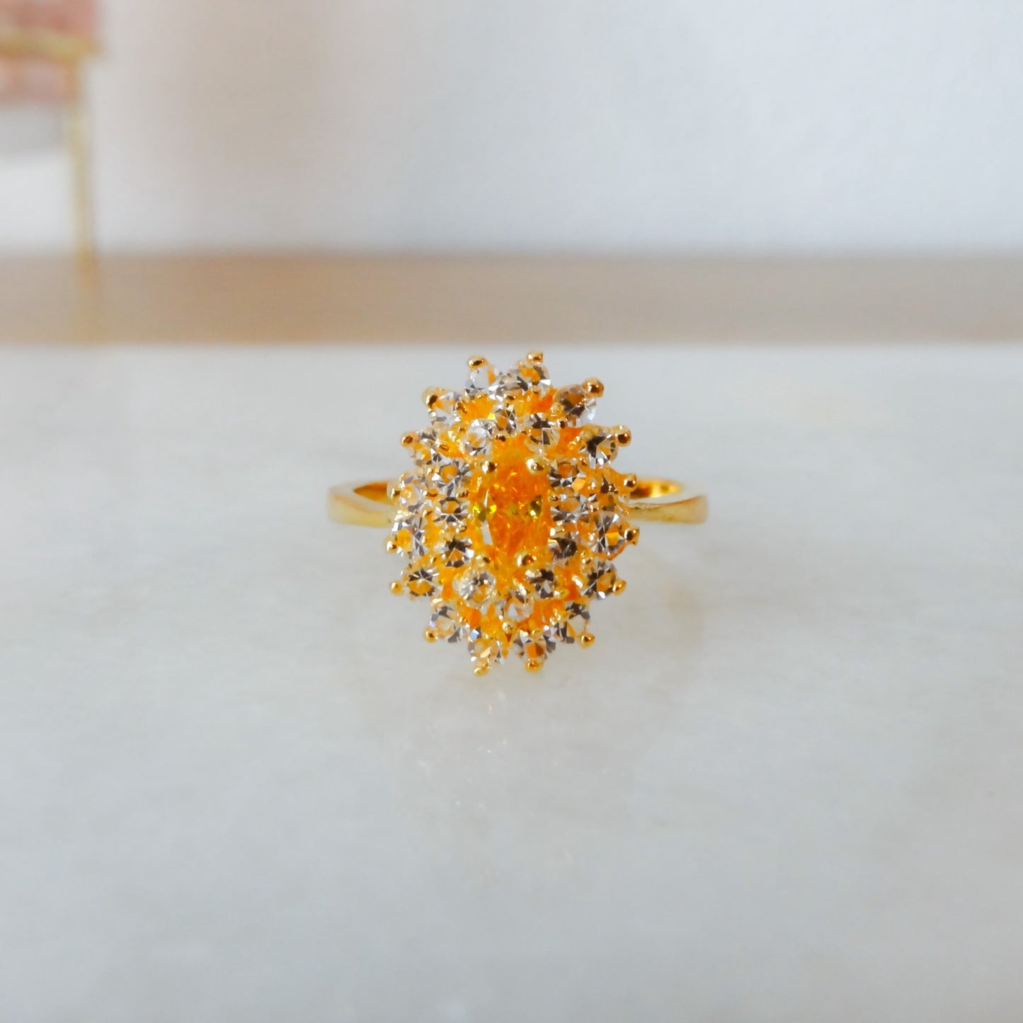 Nivi | Ovale cluster ring