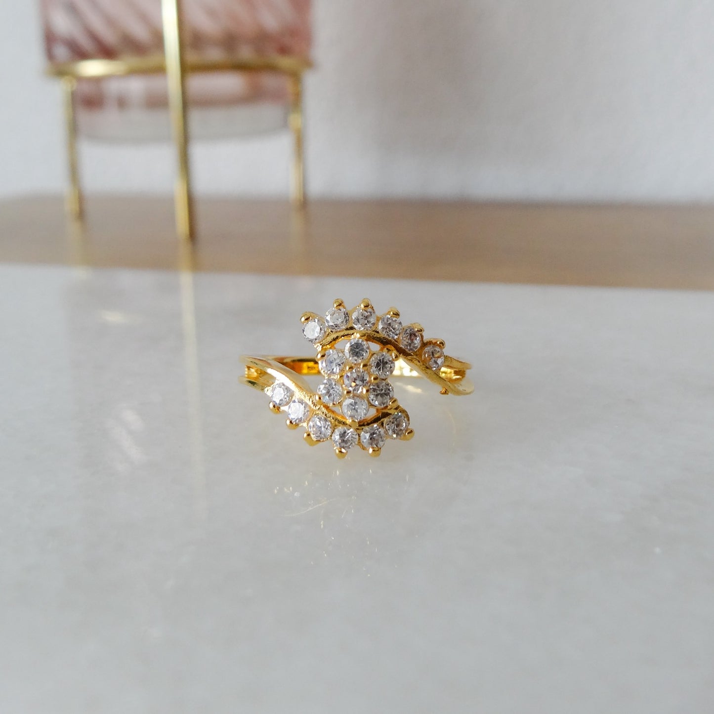 Kareena | Dames ring met zirkonia