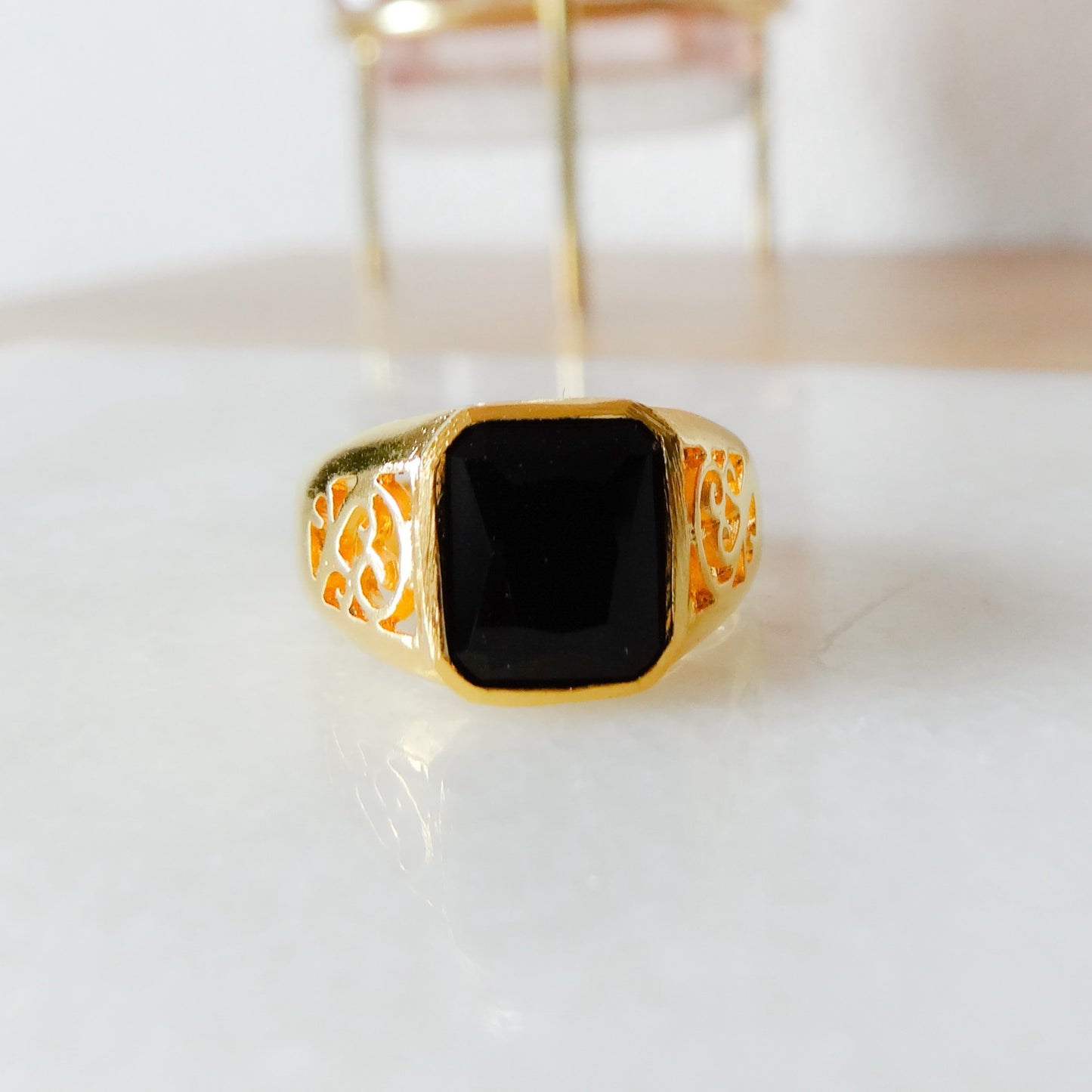 Black | Heren zegelring