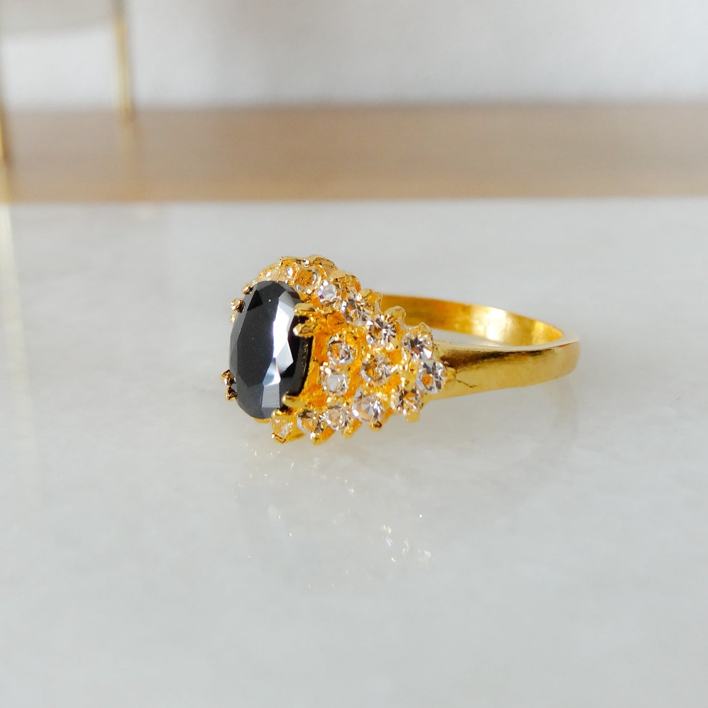 Alisha | Dames ring met stenen