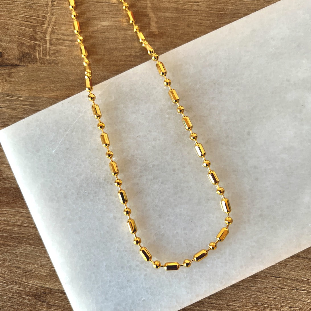 Roy | Bamboo schakelketting