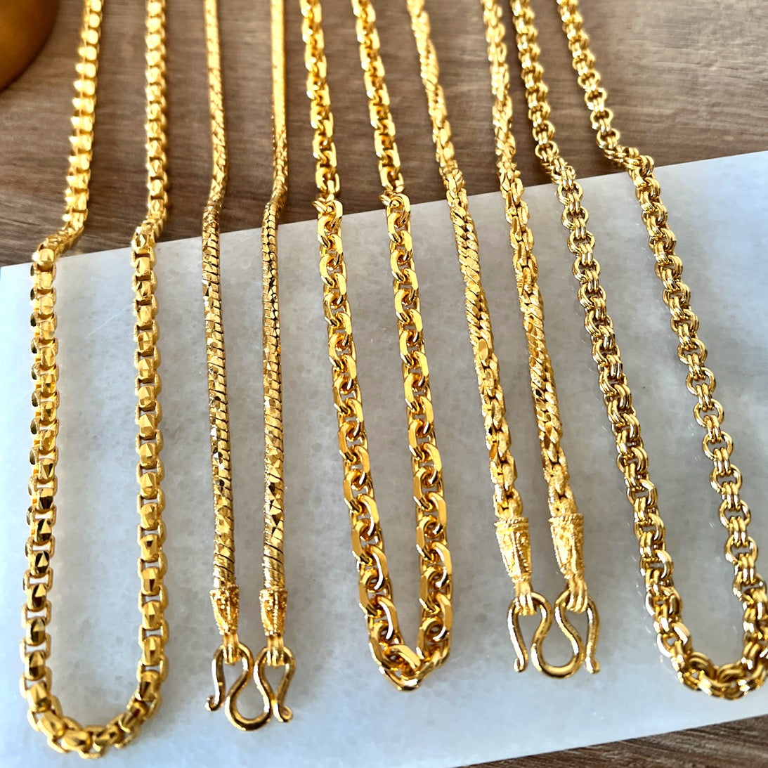 Schijn gemakkelijk ingewikkeld Gouden rope chain- Dubbele touw ketting voor heren – Swarna Jewels